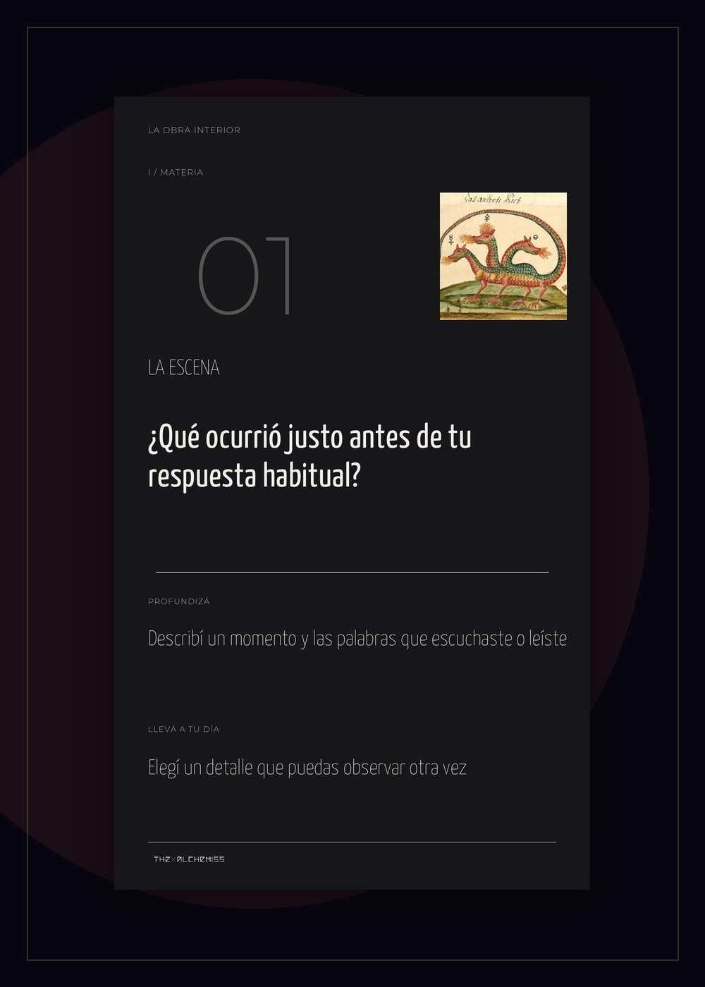Mockup del deck digital Atravesar la superficie